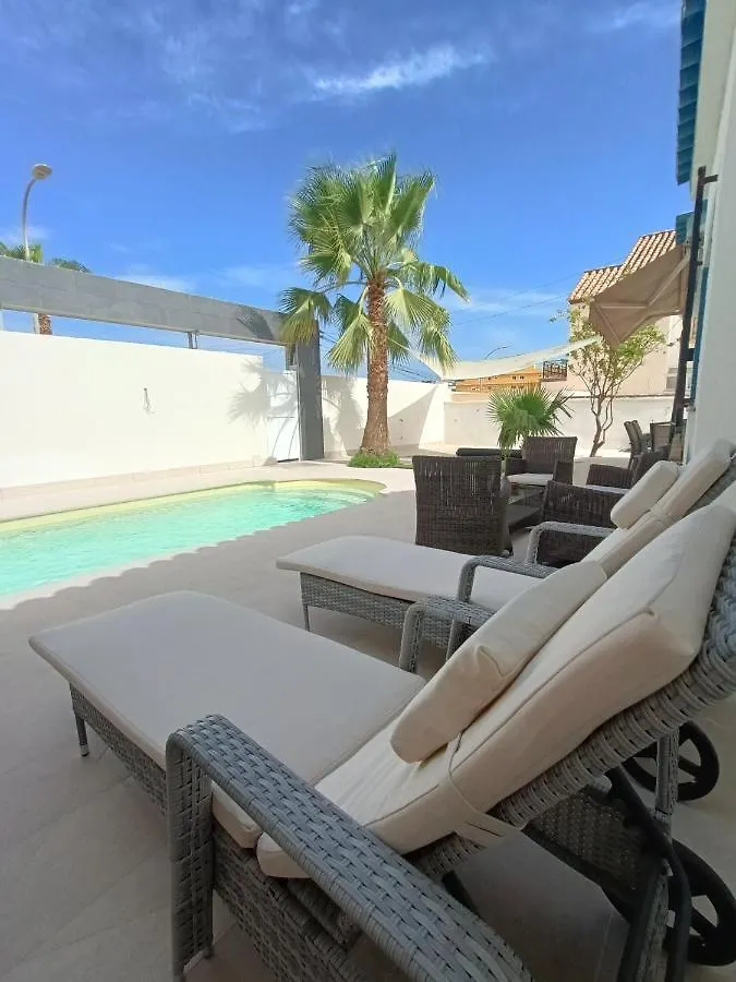 Stunning Villa In Aguadulce, Almeria Private Pool 400 Sqm Area 800M Beach Aguadulce  Spain
