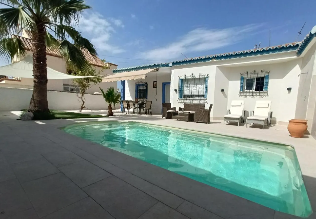 Stunning Villa In Aguadulce, Almeria Private Pool 400 Sqm Area 800M Beach 아구아둘세